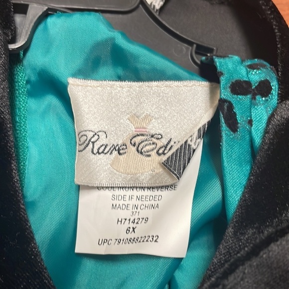 NEW!Girls Rare Editions Emerald Formal Dress, size 6X - Picture 7 of 9